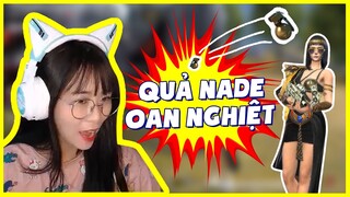 [FREE FIRE] Nữ hoàng Ai Cập &quot;Cờ - Leo - Mít - Patra&quot; và quả nade oan nghiệt!!!