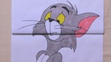 Aku jadi sangat imajinatif saat menggambar "Tom and Jerry"