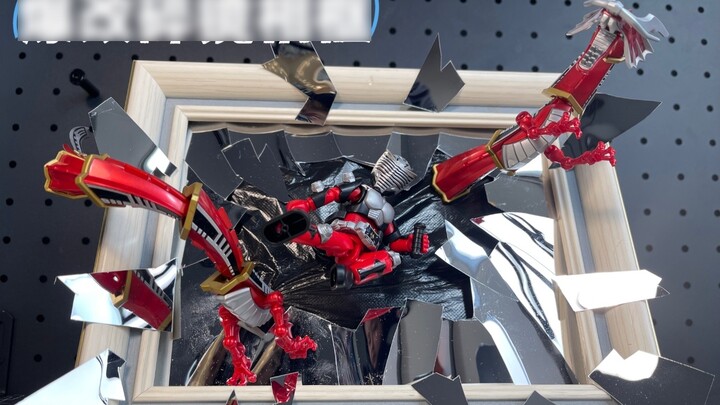 15 yuan modified Kamen Rider Ryuki broken mirror photo frame