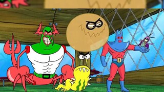 Mr. Krabs led the bad guys to invade the Krusty Krab, and the evil bubble easily controlled SpongeBo