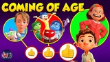 PIXAR Coming of Age Stories: Worst to Best