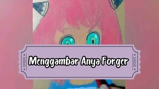 Menggambar Anya Forger