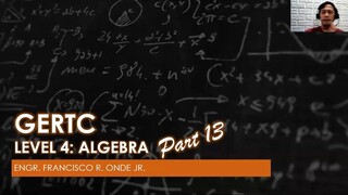 4.3 - Algebra