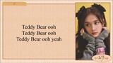 STAYC 스테이씨 'Teddy Bear' Easy Lyrics