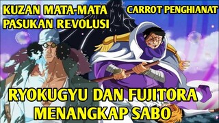 SPOILER ONE PIECE CHAP 976 | KUZAN ANGGOTA PASUKAN REVOLUSI DAN SABO AKAN DIEKSEKUSI ANGKATAN LAUT!!