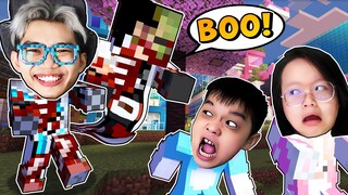 OH TIDAK!! MOMON DI PRANK @FrostDiamond  & @azuyasurya1  PAKAI CREEPY PASTA di MINECRAFT