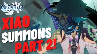 Xiao Summons Part 2! | Genshin Impact
