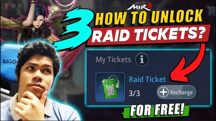 PAANO MAKAKUHA NG TATLONG RAID CHANCES SA MIR 4? |  TOWER OF CONQUEST