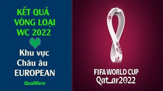 Kết quả bóng đá vòng loại world cup 2022 - châu âu