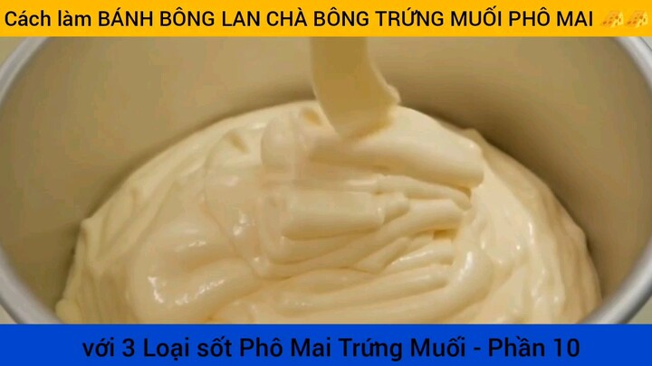 cách làm bánh bông lan phần 10