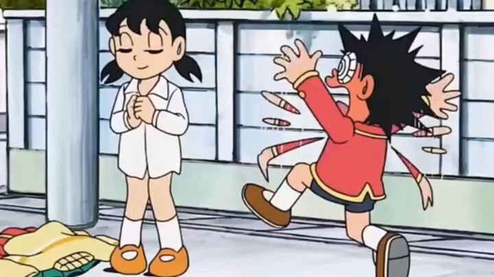 Shizuka wants to take off her coat in front of Nobita. What's going on?