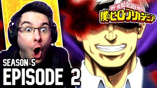 ALL FOR ONE?! | My Hero Academia Season 5 Episode 2 REACTION | Anime Reaction