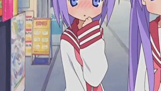 Lucky Star - Tsukasa Getting Her Picture Taken