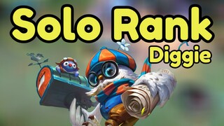 Solo Rank Diggie Roam | Mobile Legends