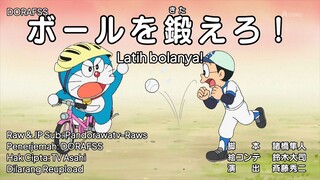 Doraemon Sub Indo 679 AB: Semprotan Lanjutan & Latih Bolanya