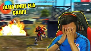 A DANGER CAIU DO LADO DO NOBRU E... | FREE FIRE CLIPES [HD]