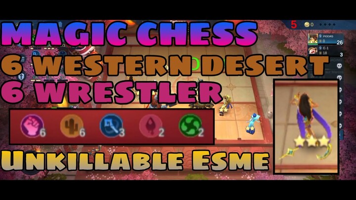 6 Western Desert 6 Wrestler | Magic Chess - Mobile Legends Bang Bang