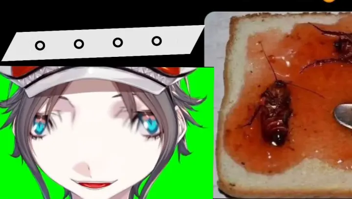 Anime|Virtual Host|Hungry Mysta Eating Strange Food