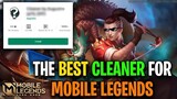THE BEST CLEANER FOR MOBILE LEGENDS ! ( FIX LAG AND HIGH FPS )