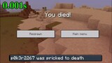 I speedrun death in minecraft... (Part 4)