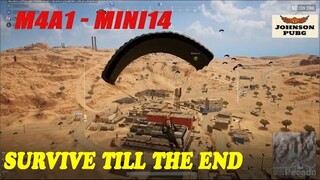 Johnson plays PUBG on day 2 | M416 & Mini14 | survive till the end