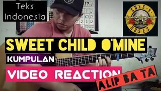 Sweet Child O'Mine - Guns n'Roses | Alip Ba Ta Cover | Video Reaction Sub. Indonesia