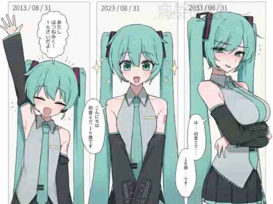 Miku in various forms～