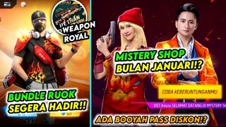 BOCORAN MISTERY SHOP JANUARI TERBARU 2023 BULAN JANUARI - GARENA FREE FIRE