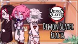 Hashira and Demon Reacts to ??? // Gacha Club// Demon Slayer