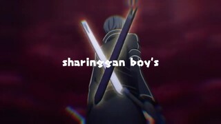 (gore alert )  amv saoX sharinggan boys