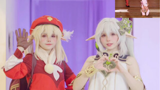 Nasida x Keli! Cosplayer kembar tampil di Tahun Baru~