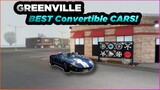 Best Convertibles Vehicles! || Roblox Greenville