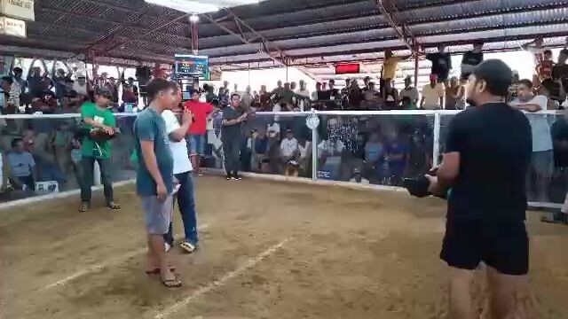 1st fight ni nege 3 cocks