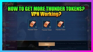 How To Get More Thunder Tokens in Mobile Legends | Tricks on Hero Draw Event | The Rolling Thunder