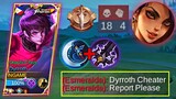 DYRROTH DEMON BUILD | ENEMY THINK IM CHEATING | MUST TRY - MLBB