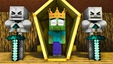 Monster School: Family Zombie and Family Herobrine Season 1 - Sad Story - Minecraft Animation