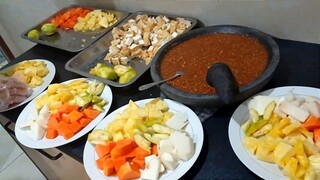 Kumpul Keluarga Makin Asyik Buat Ini‼️RESEP RUJAK MANIS