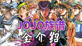 个个都是男子汉！《JOJO的奇妙冒险》族谱全介绍！