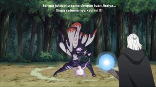 Boruto Episode 211 - kakashi terkejut bertemu kashin koji  yang memiliki kemampuan jiraiya