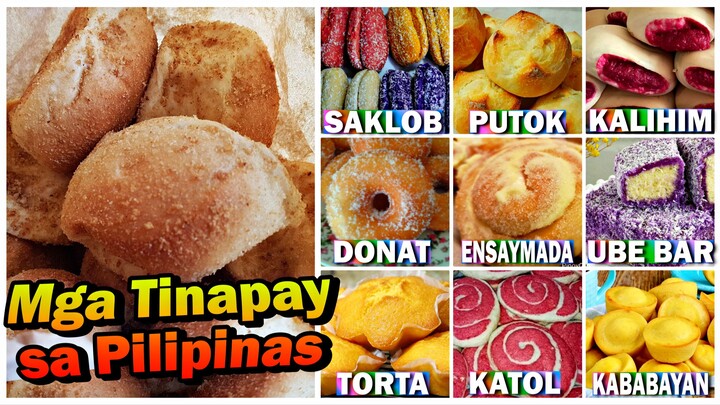 Sikat na Tinapay sa Pilipinas (Panaderya)