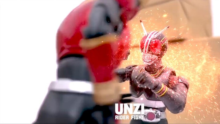 【Stop-motion animation】The showdown between the Showa Knights and the Heisei Knights!