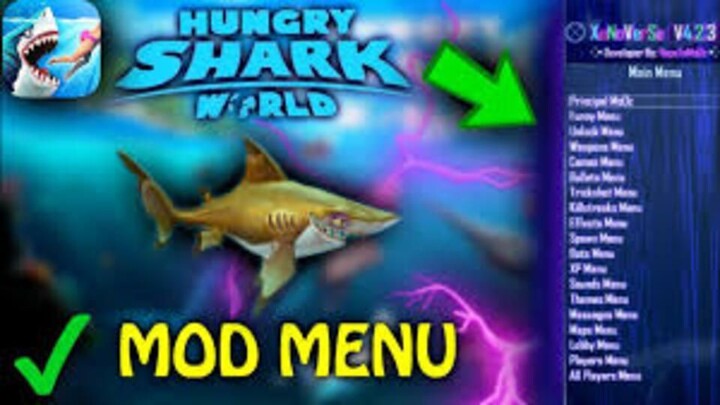 Hungry Shark World MOD 6.2.11 [Menu/Unlimited money. God mode]