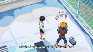 Seketika langsung panik dan takut berubah jadi ikan 😅🗿🤣