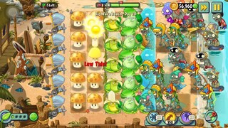 PvZ2 Cách Thắng Big Wave Beach ngày 28 khó nhất Game PvZ 2 rất đơn giản