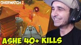 Summit1g & xQc go absolutely crazy in Overwatch 2 - Ashe 40+ kills Escort Game