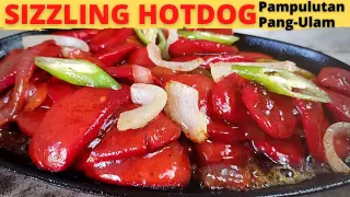 SPICY SIZZLING HOTDOG | Quick and Easy RECIPE | Stir Fry Hotdog With Ketchup | ULAM or PULUTAN