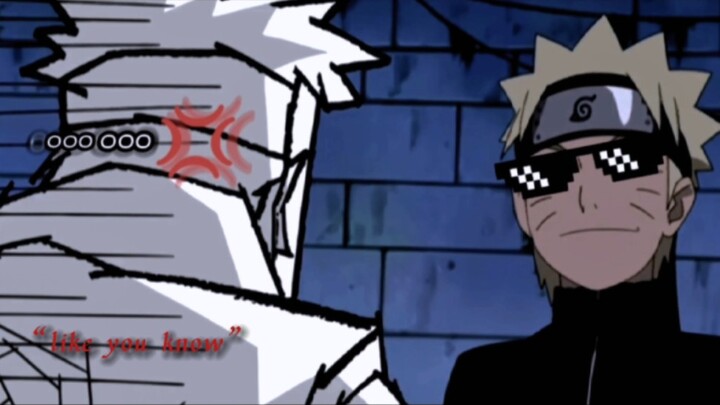 [Yamato:...] Hahaha, Naruto sayang, kamu benar-benar menakuti Yamato, hahaha