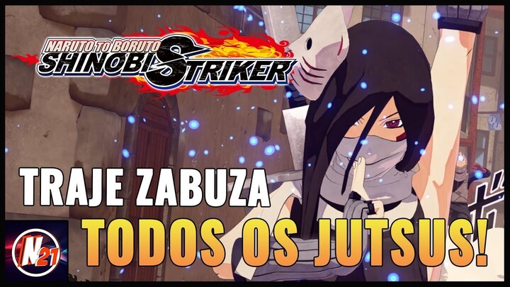 CONSEGUI O TRAJE DO ZABUZA E TODOS OS SEUS JUTSUS/ NARUTO SHINOBI STRIKER - Nillo21.