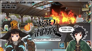 Nyoba Demi Maki Oze! | Fire Force Enbu No Sho Mobile (Android) Gameplay - Interface - Gacha