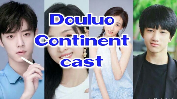 Douluo Continent cast(Sean Xiao, Betty Wu)